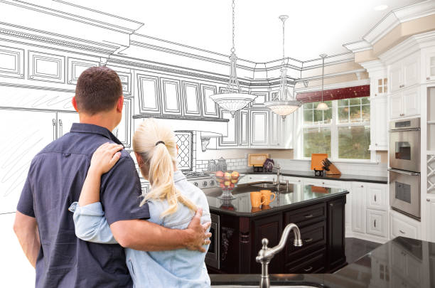 Professional Kitchen Island Installation technician working in Beltsville, MD